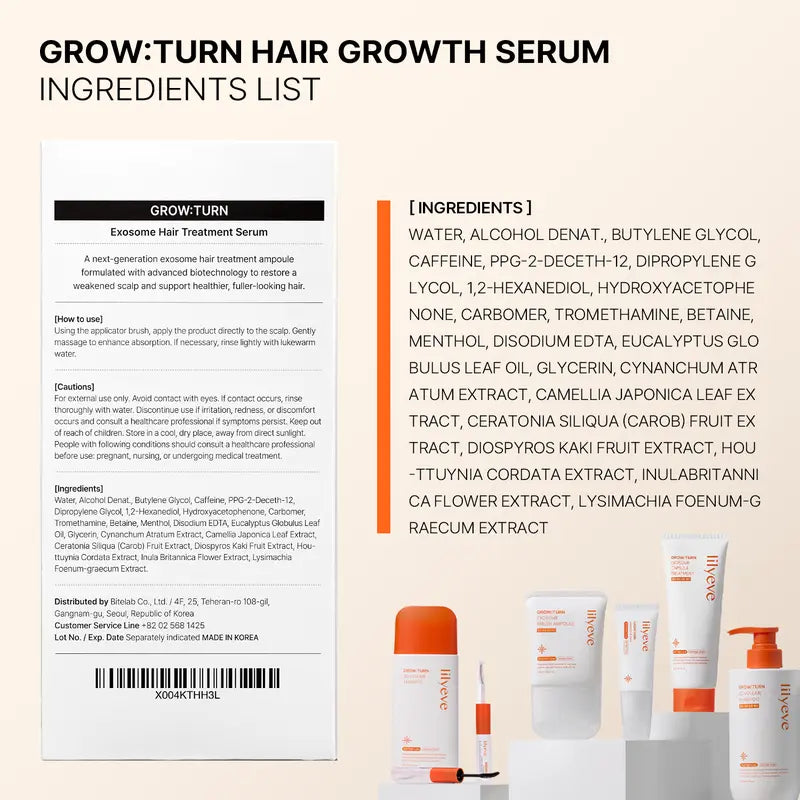 Growturn Hair Serum with Brush