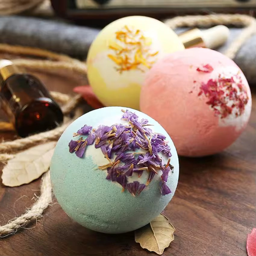 Essential Oils Bath Bombs (3pcs)