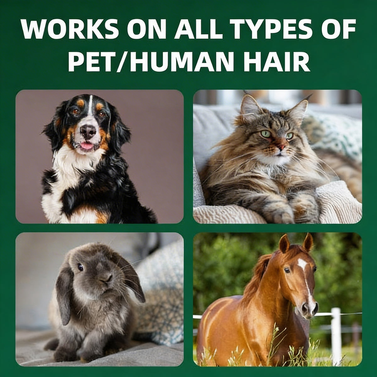 Pet Hair Dissolver for Washing Machines 5-in-1 Deep Cleaner